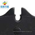 D1308 car brake pads slotted and chamfered shims fitted auto brake pads for bmw